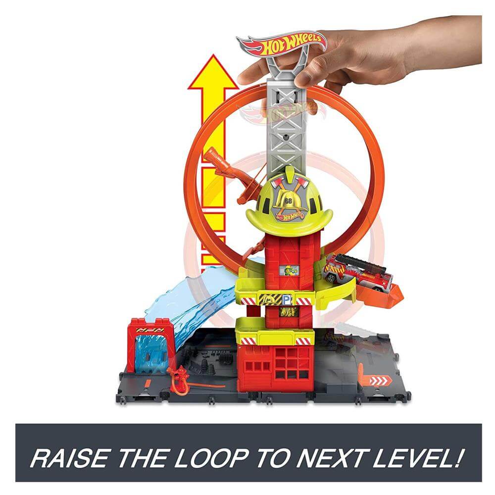 Hot wheels fire store loop